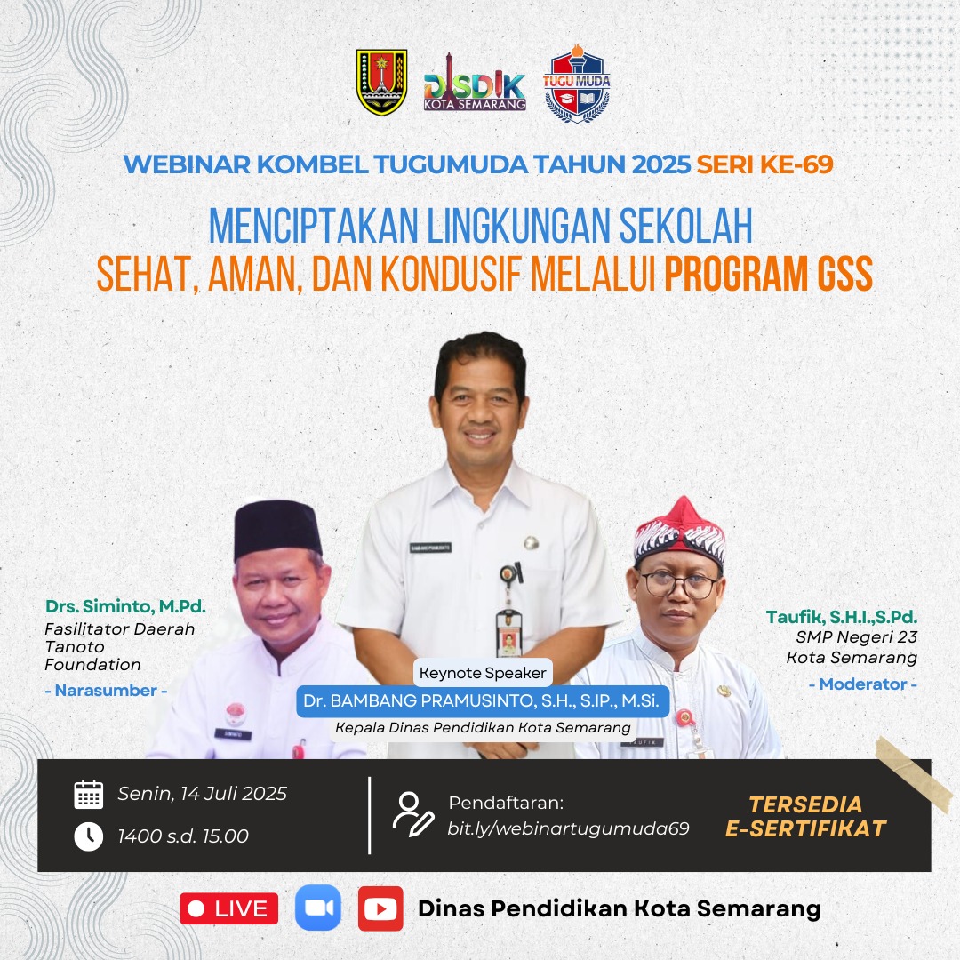 WEBINAR KOMUNITAS BELAJAR TUGUMUDA SERI KE-69